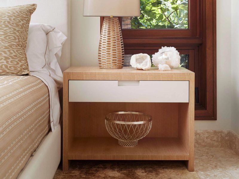 Custom Made Bedside Tables by Luxury Designers - Soucie Horner, Ltd.