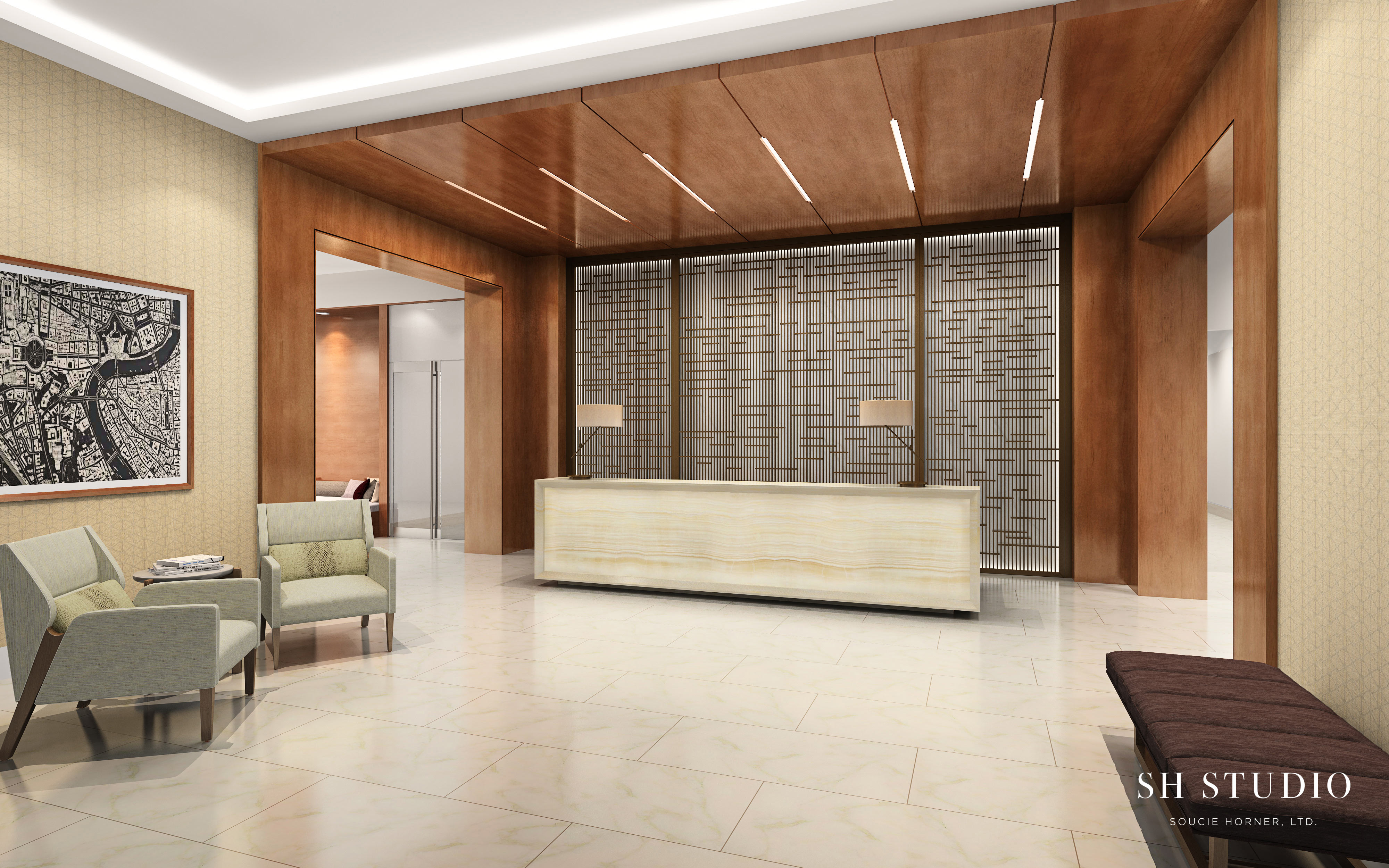 Chicago Luxury Apartment Building Interior Design by - Soucie Horner, Ltd.