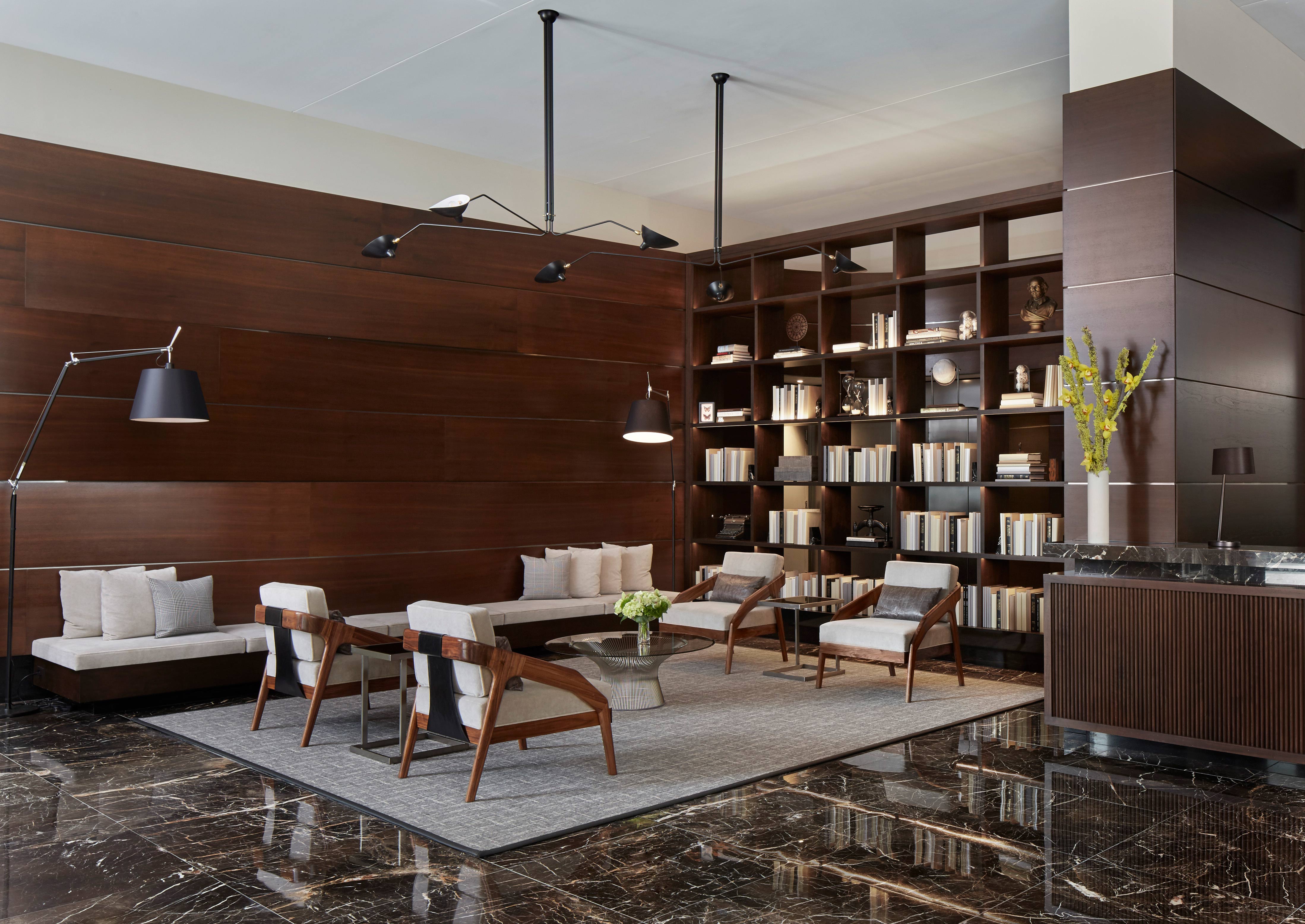 Burnham Pointe's Lobby Transformation in Chicago - Soucie Horner, Ltd.