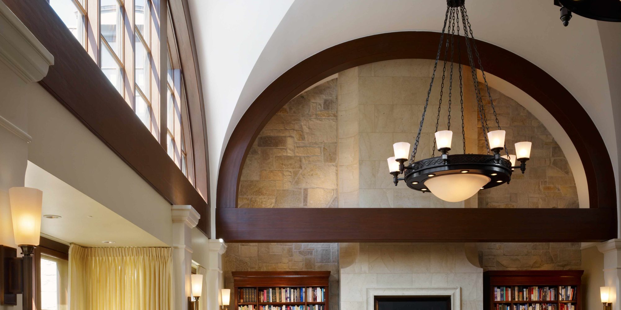 Custom Chandelier by Luxury Interior Design Firm in Chicago - Soucie Horner, Ltd.