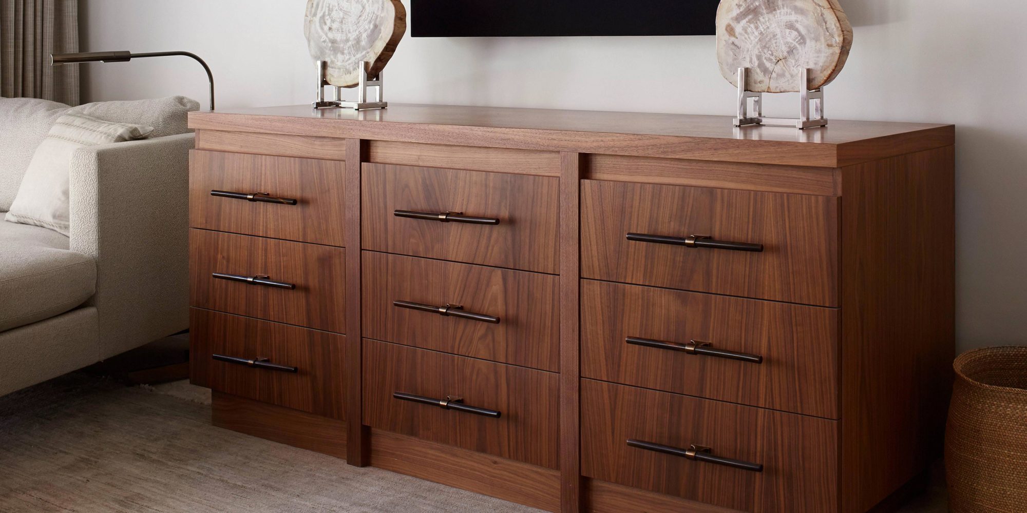 Custom Made Bedroom Dresser by Luxury Designers - Soucie Horner, Ltd.