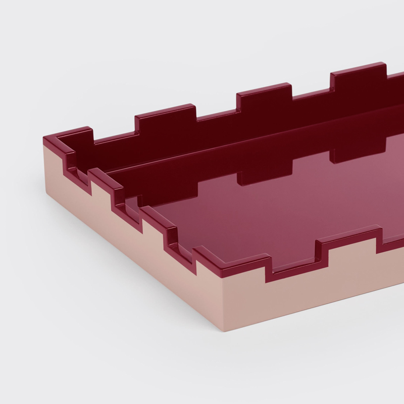 Soucie Horner Lifestyle - Magenta inspired product - Lacquer Trays